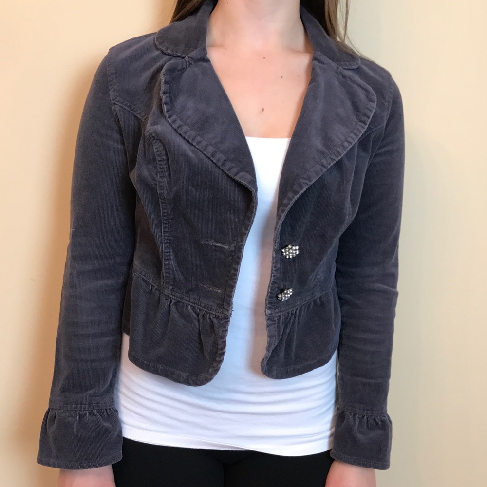 Corduroy Blazer